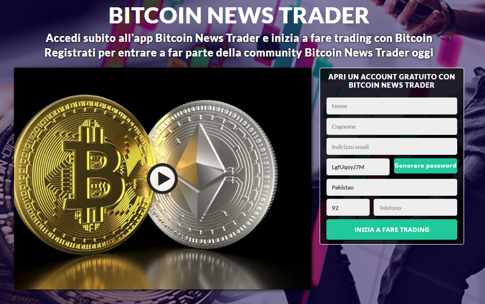bitcoin dal vivo di trading app