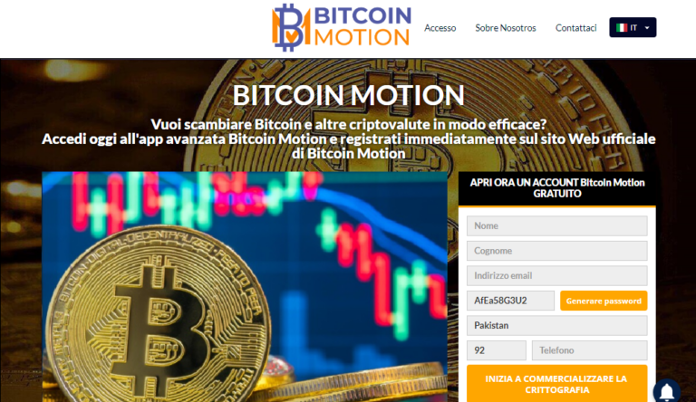 Recensione Bitcoin Motion: è legittimo o è una truffa?