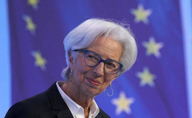 Christine Lagarde, presidente della BCE.  /reuters