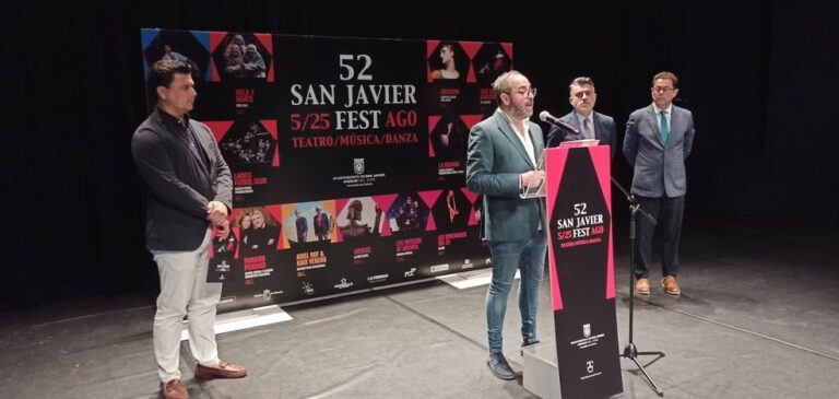 Il San Javier Fest torna alla normalità questo agosto con 15 spettacoli di teatro, musica e danza