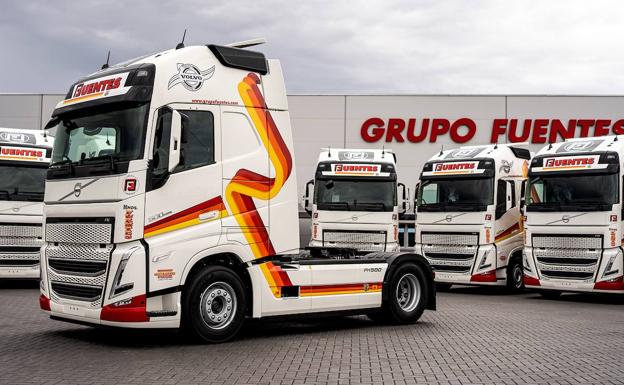 Rimorchi e mezzi di trasporto della società murciana Grupo Fuentes./fuentes group